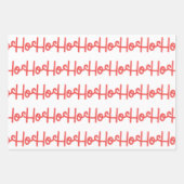 Preppy Santa Claus Pattern Geschenkpapier Set (Vorderseite 2)