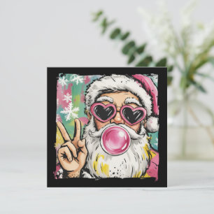 Preppy Santa Glitzer Coquette Weihnachten Niedlich