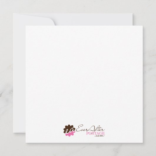 Preppy Save The Date (Rückseite)