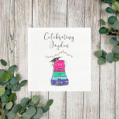 Preppy Script High School Abschluss Suitcase 2023 Serviette