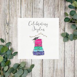 Preppy Script High School Abschluss Suitcase 2023 Serviette