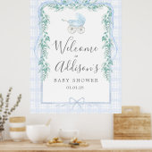 Preppy Southern baby Carrier Welcome poster (Küche)