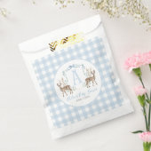 Preppy Southern Blue Boy Deer Baby Dusche Geschenktütchen (Versiegelt)