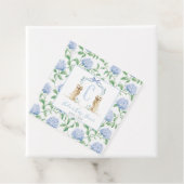 Preppy Southern Blue Boy Dog Baby Dusche Geschenkanhänger (Beispiel)