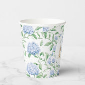 Preppy Southern Blue Boy Dog Baby Dusche Pappbecher (Rechts)