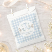 Preppy Southern Blue Boy Stork Baby Dusche Geschenktütchen (Ausgeschnitten)