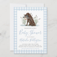 Preppy Southern Duck Hunter Baby Showdusche