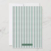 Preppy Southern Duck Hunter Baby Showdusche Einladung (Rückseite)