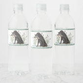 Preppy Southern Duck Hunter Baby Showdusche Wasserflaschenetikett (Flaschen)
