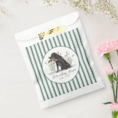 Preppy Southern Green Boy Dog Baby Dusche Geschenktütchen (Versiegelt)