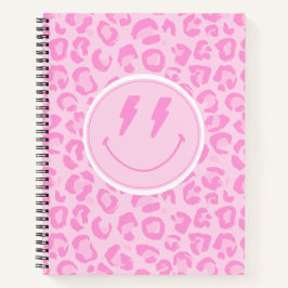 Preppy Spiral Notebook Notizblock