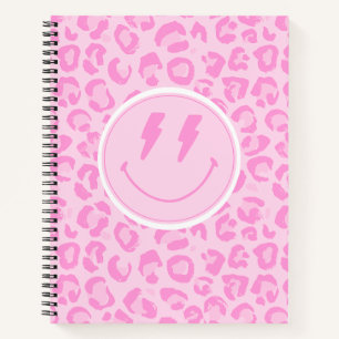 Preppy Spiral Notebook Notizblock