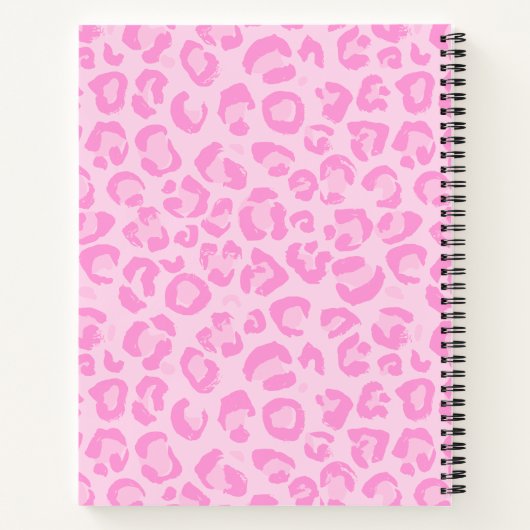 Preppy Spiral Notebook Notizblock (Rückseite)