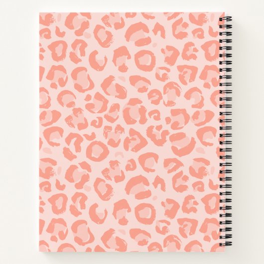 Preppy Spiral Notebook Notizblock (Rückseite)