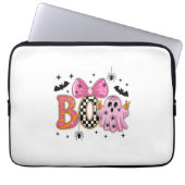 Preppy Spooky Halloween Boo Laptopschutzhülle (Vorderseite)