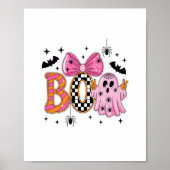 Preppy Spooky Halloween Boo Poster (Vorne)