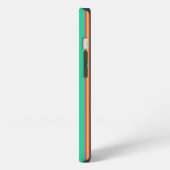 Preppy Strip Monogram Phone Case iPhone Hülle (Linke Seite)