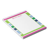 Preppy Strip Notepad Notizblock (angewinkelt)