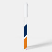 Preppy Striped Iphone 14 Pro Case (Rückseite / Rechts)