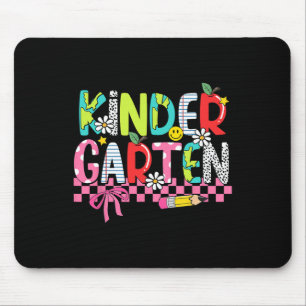 Preppy Supplies Kindergarten Frohen letzten Schult Mousepad