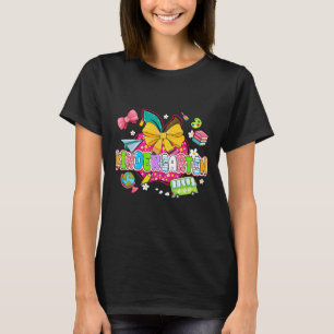 Preppy Supplies Kindergarten Froher letzter Schult T-Shirt