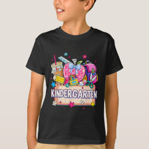 Preppy Supplies Kindergarten Froher letzter Schult T-Shirt