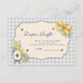Preppy Sweet Bee Windel-Raffle Begleitkarte (Vorderseite)