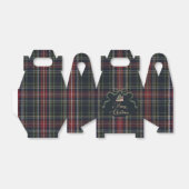 Preppy Tartan Plaid Christmas Party Favor Boxes Geschenkschachtel (Ungefaltet)