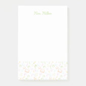 Preppy Teacher Post-It Notes Post-it Klebezettel (Vorderseite)