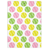 Preppy Tennis Personalisiert Clipboard Klemmbrett (Rückseite)