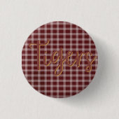 Preppy-Tiger-Button-Pin Button (Vorderseite)
