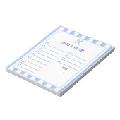 Preppy To Do & Tidy Notizblock (Rotiert)