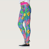 Preppy Tropical Pickleballs mit Flamingo Leggings (Links)