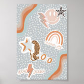 Preppy-Wand-Poster Poster (Vorne)