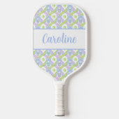Preppy Wassercolor Raute Pickleball Paddle (Vorderseite)
