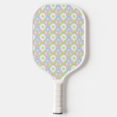 Preppy Wassercolor Raute Pickleball Paddle (Rückseite)