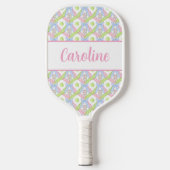 Preppy Wassercolor Raute Pickleball Paddle (Vorderseite)