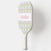 Preppy Wassercolor Raute Pickleball Paddle (Links)