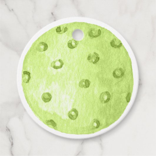 Preppy Wassercolor Raute Pickleball Paddle Geschenkanhänger (Vorderseite)