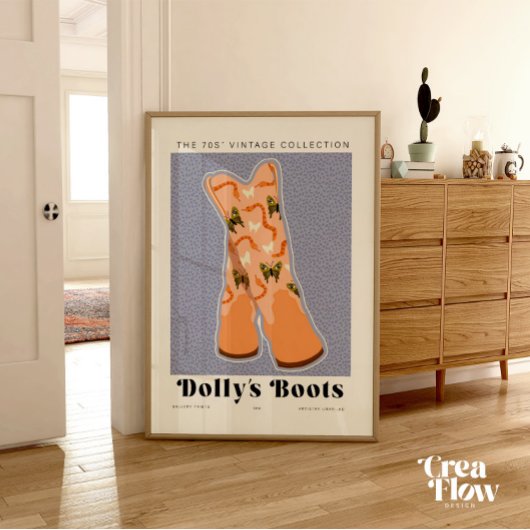 Preppy-Western stimuliert Wall-Art-Dekoration Poster