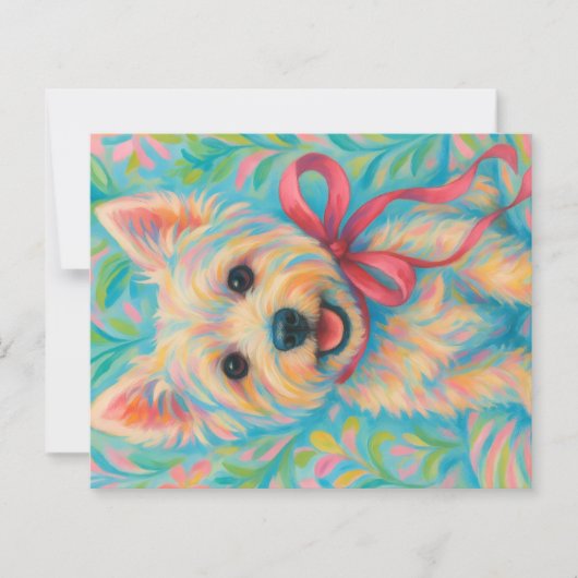 Preppy Westie (Vorderseite)