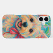 Preppy Westie iPhone Hülle (Rückseite (Horizontal))