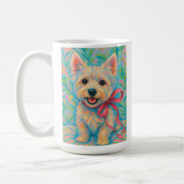 Preppy Westie Kaffeetasse