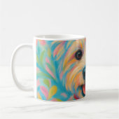 Preppy Westie Kaffeetasse (Links)