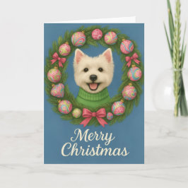 Preppy Westie Karte
