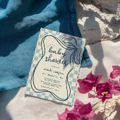 Preppy Whimsical Boys Baby Dusche Einladung