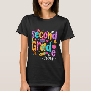 Preppy-Zweite-Klasse-Stimmung Zurück zur Schule 2. T-Shirt