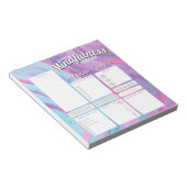 Preprint Daily Mindfulness Gewohnheitsgewohnheitsm Notizblock (angewinkelt)