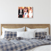 Pres & 1st Lady Trump mit Königin Elisabeth II Leinwanddruck (Insitu (Schlafzimmer))