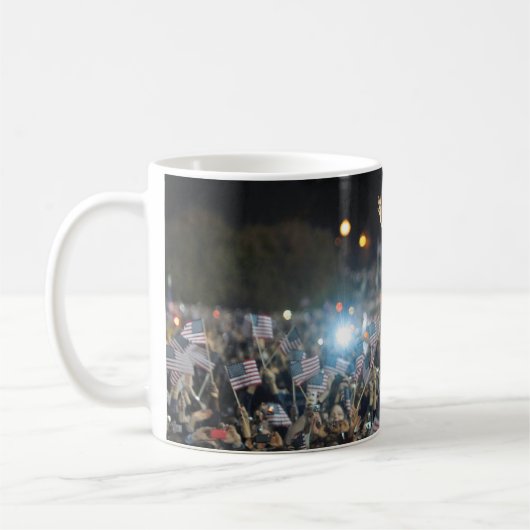 Pres. Obama- u. Familien-Tasse Kaffeetasse (Links)